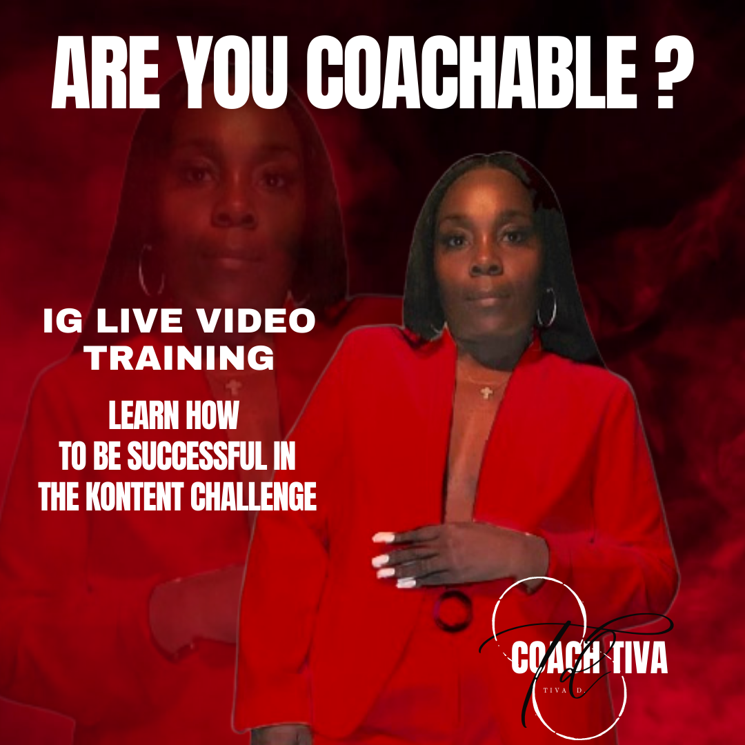 Are you Coachable?